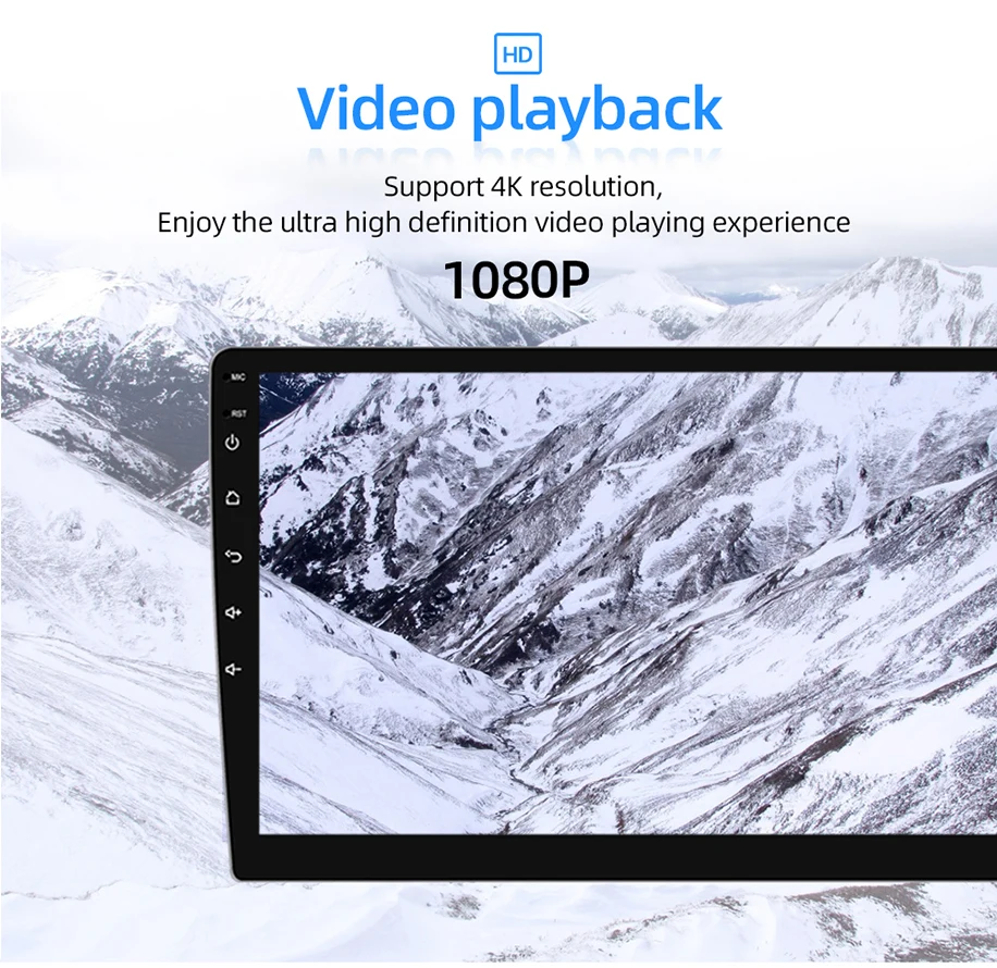 Android 9,0 сенсорный экран Мультимедиа 4K carplay Голосовое управление Рулевое колесо Автомобильный плеер навигация gps для hyundai ix35