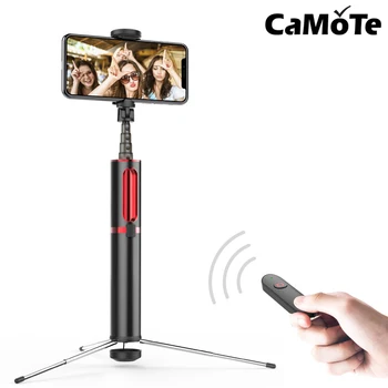 

Phone holder stand video stabilizer handheld Table stand camera vlog steadicam Bluetooth desktop with tripod and wireless r
