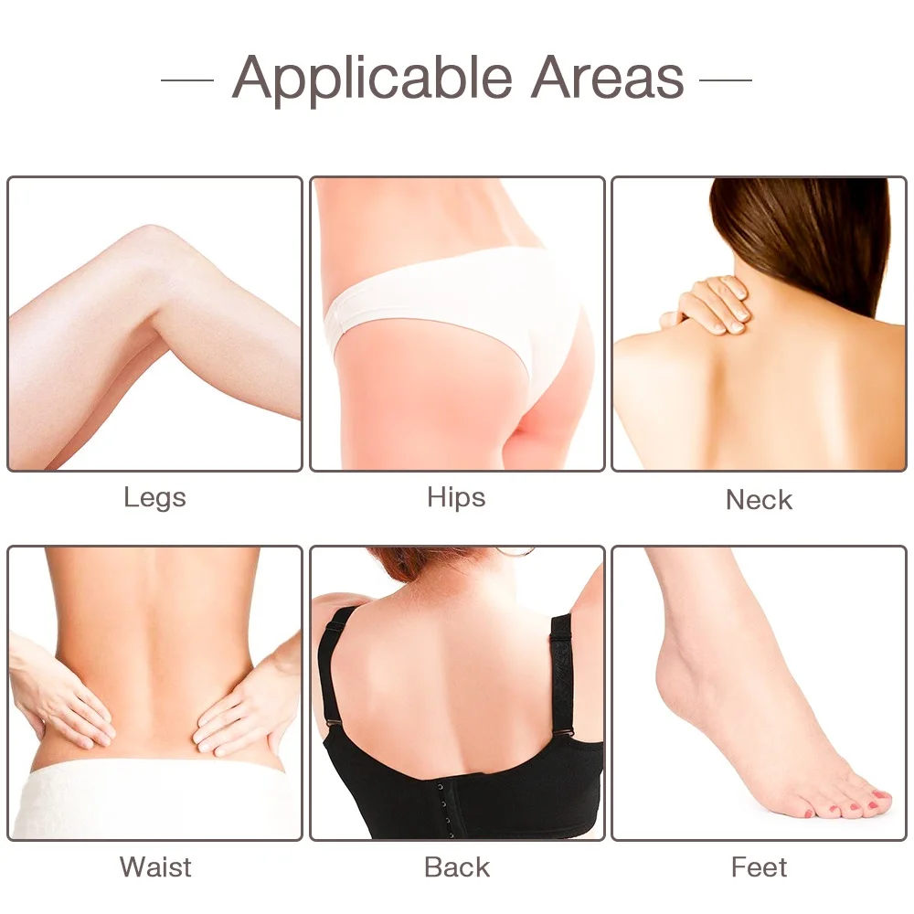 3D Электрический массажер для лица ролик стрижки тела антицеллюлитный устройство