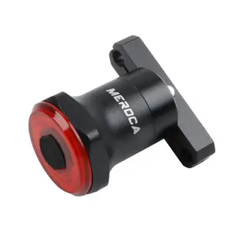 

MEROCA Intelligent induction brake taillights mountain bike lights usb charging road bike bicycle night riding taillight