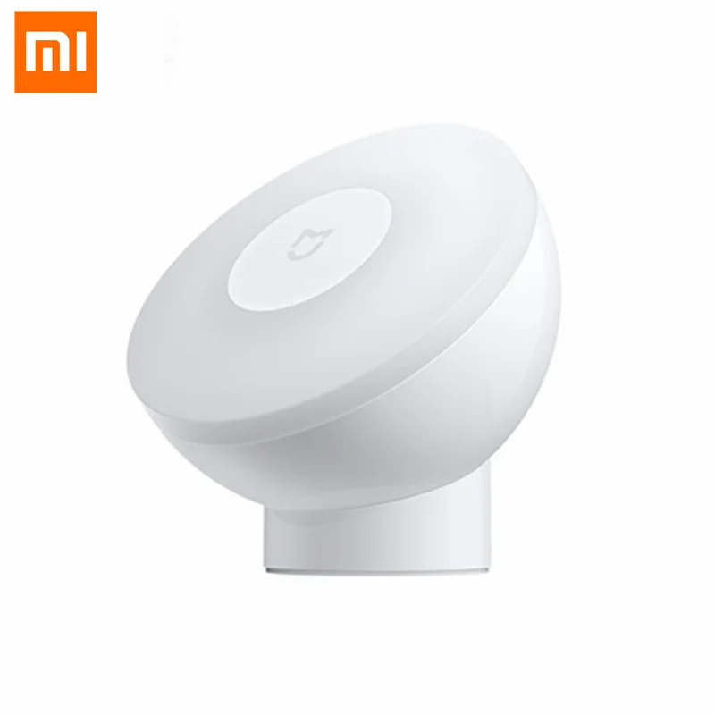 Xiaomi Mijia ночник 2 поколения Регулируемая яркость инфракрасный умный датчик человеческого тела с магнитной основой