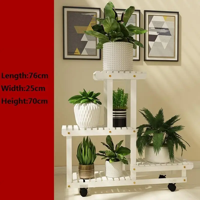 MODEL L For Soporte Plantas Interior Rak Bunga Table Indoor Living Room Outdoor Stojak Na Kwiaty Balcony Flower Shelf Plant Stand - Цвет: MODEL L