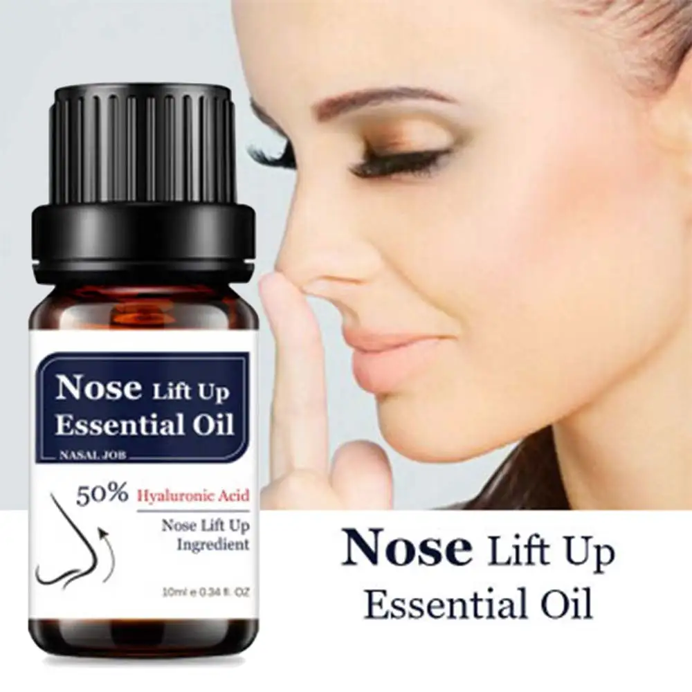 Поднятие носа, подтяжка носальной кости, красота, уход за носом, массажные эфирные масла, уменьшающие Узкий Тонкий нос, крем для подтяжки