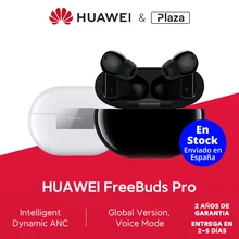 Version mondiale Huawei FreeBuds Pro Réduction active du bruit Son ambiant Transmission vocale transparente Connexion double appareil