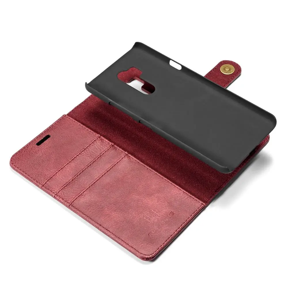 Для LG V30 Plus V20 G6 G7 ThinQ Compact PU ретро роскошный кожаный чехол-книжка с подставкой кошелек на магнитной застежке 2 в 1 чехол для карт