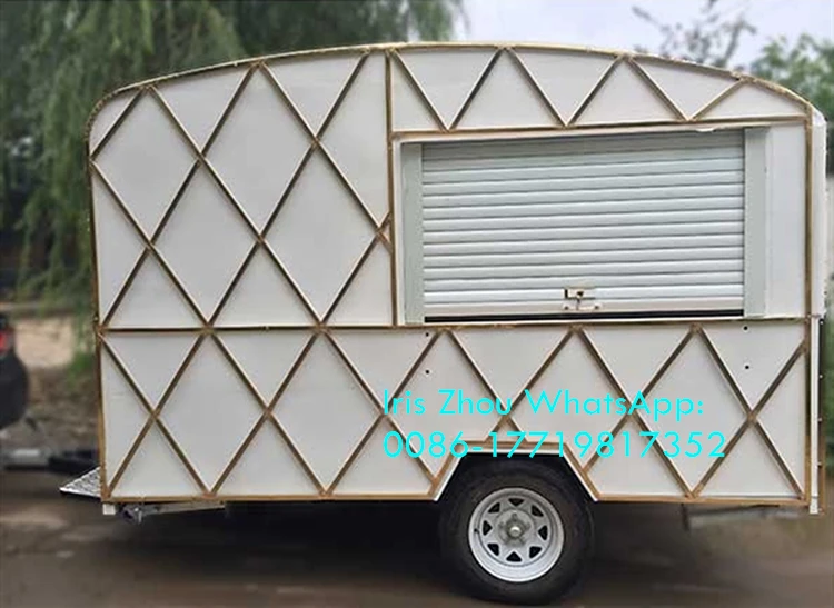 New Designed Multifunctional Street Food Van / Mobile Food Trailer / Food Truck