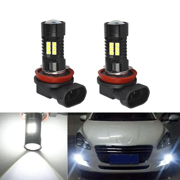 

2x Bright Error free H8 H11 LED Car projector Fog Light bulb For FORD MONDEO MK3 MK4 C-MAX S-MAX FOCUS 01+ FUSION