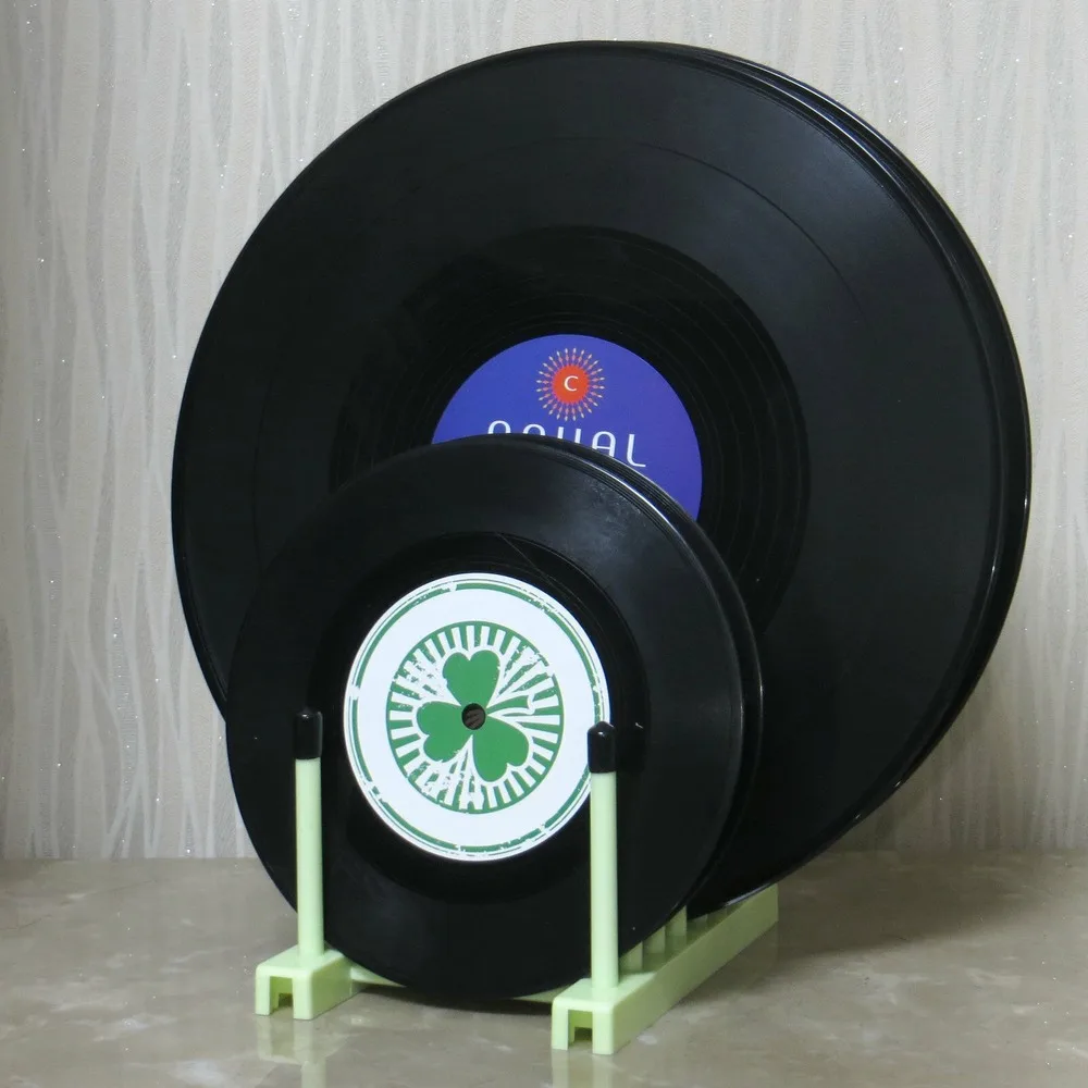 LP 레코드 랙-비닐 앨범 레코드 건조 건조기 랙 12 또는 7 10 레코드 앨범, 라이트 그린, 베이비 블루, 라이트 핑크, 라벤더에 적합