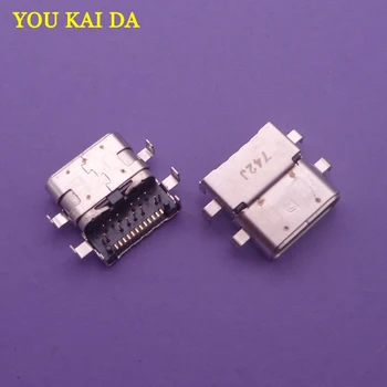 

1PCS Type-c Jack USB Connector Socket Charging Port Repair parts replacement For Lenovo E480 E485 E580 E585 R480