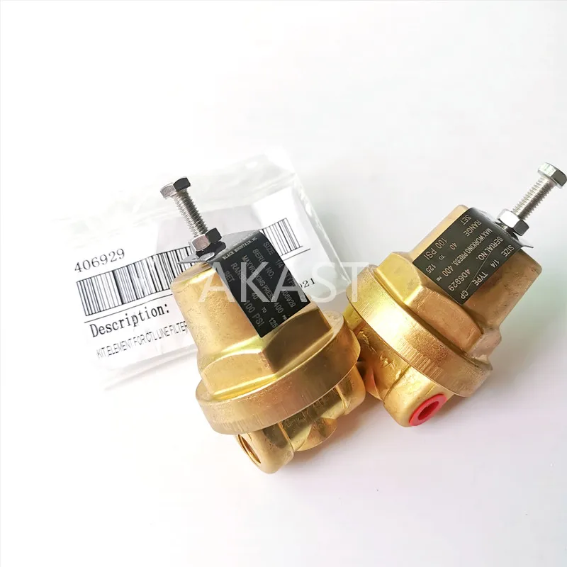 406929 para sullair substituicao compressor de ar regulador pressao valvula 03