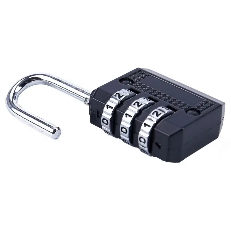 Комбинированный навесной замок 25 мм 3 Digit 2 Pack/S