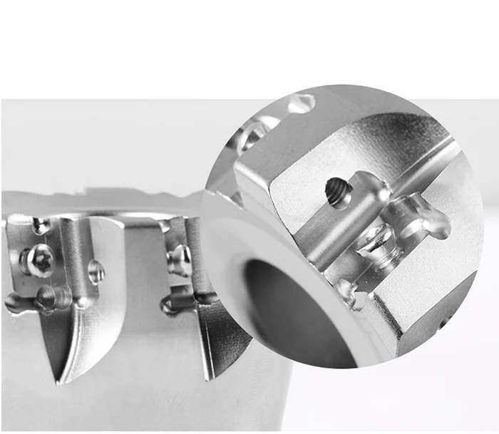 Precision fast feed milling cutter disc XLOGU030310ER-GMZ Replace kyocera MFH03R double-sided cutting cutter head