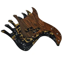 

3Ply 13Holes 4 Strings Bass Pickguard Scratch Plate With Screws For FD P Bass For 4 String P Bass Parts Replacement High Quality