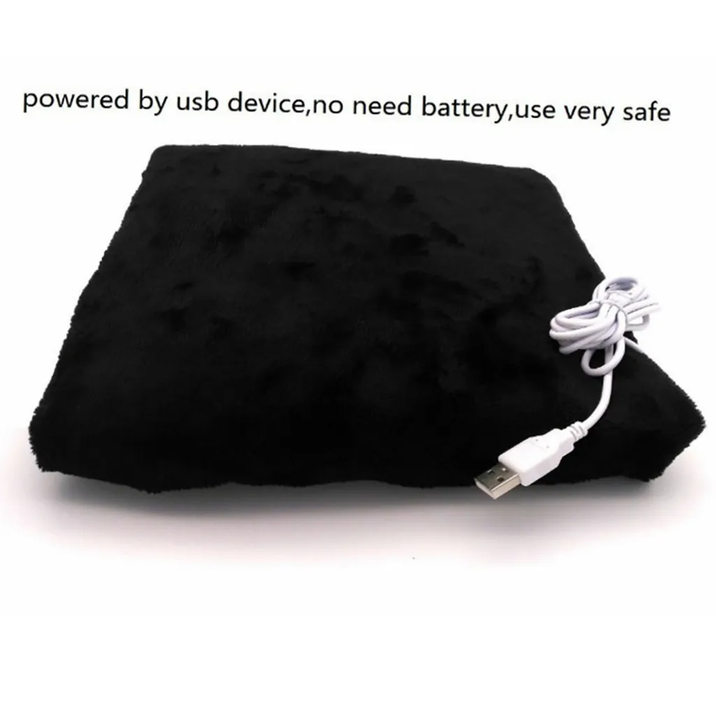 Тепловое одеяло USB-Powered Отопление шаль Отопление одеяло зимний грелка Электрическое одеяло# YL10