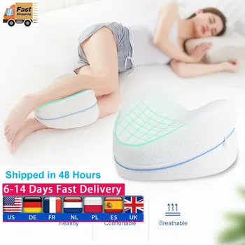 

Memory Cotton Leg Pillow Sleeping Orthopedic Sciatica Back Hip Joint Pain Relief Thigh Leg Pad Cushion Home Memory Foam