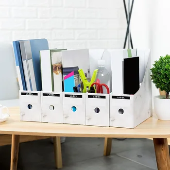 

File Holder Paper Storage Box Bedroom Desktop Finishing Box Student Desk Storage Rack Book Rack