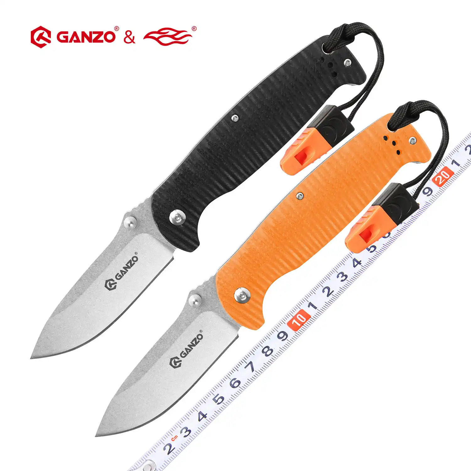 Складной нож Ganzo G7412 G7412P Firebird F7412 F7412P 58 60HRC 440C G10 карманный складной клинок из