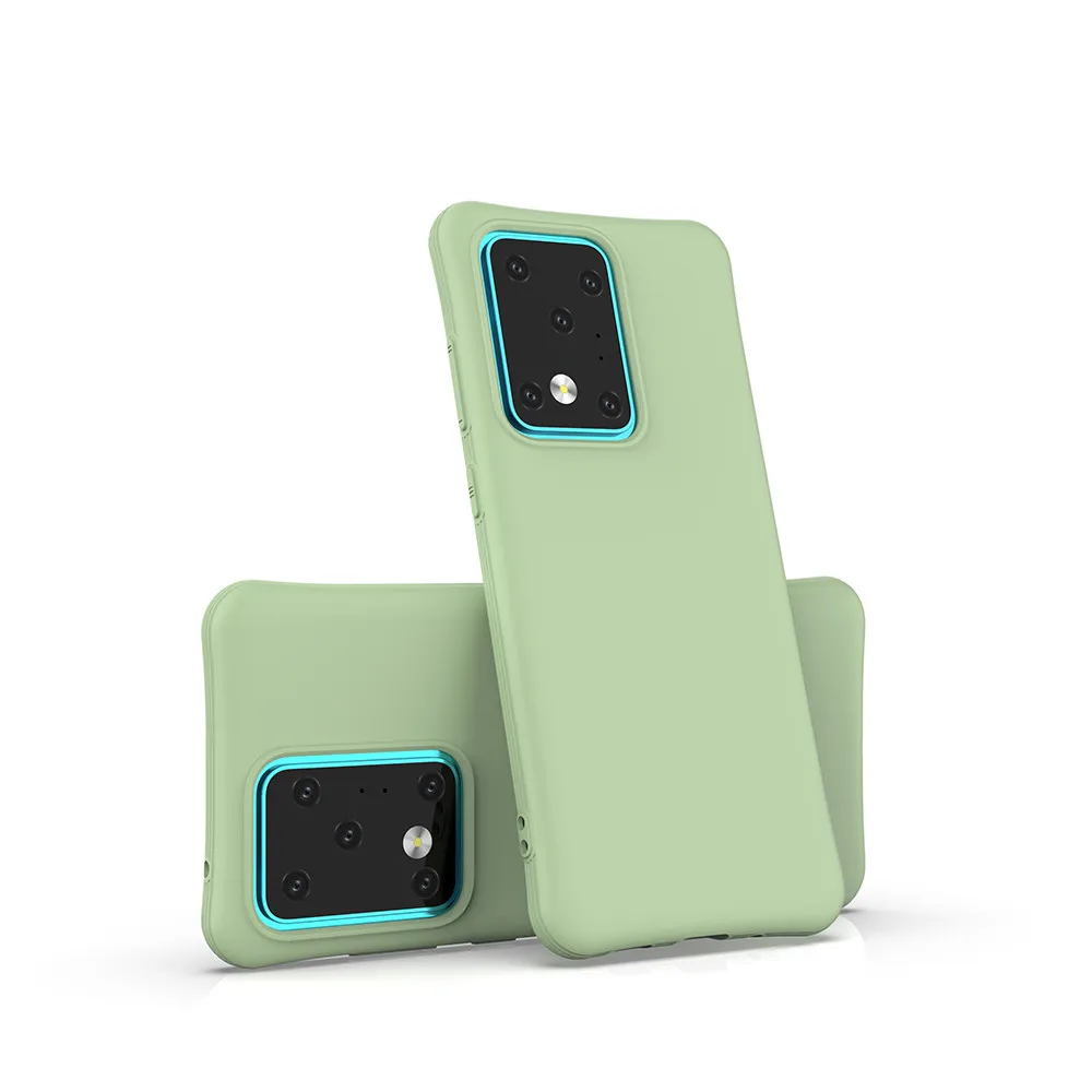 

Soft Slim Phone Case for Samsung Galaxy S10 S20 Plus Ultra S10E Note 10 Lite Pro Liquid Silicone Back Cover Cases Coque Funda
