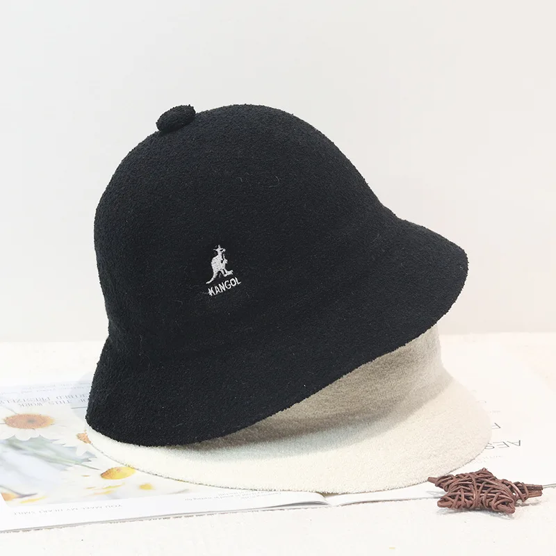 Kangol Dome Fisherman Hat Silver Logo 