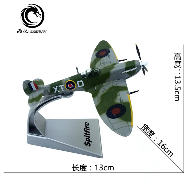 3 шт./партия,, 1/72 весы, военная модель, игрушки, Вторая мировая война, супермарин, пожарный, литой металлический самолет, модель игрушки