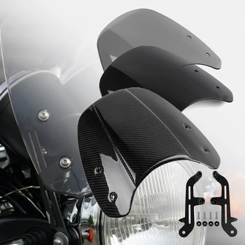 

Motorcycle Carbon / ABS Flyscreen Windshield with bracket for Triumph Bonneville / T100 Wind screen Windscreen