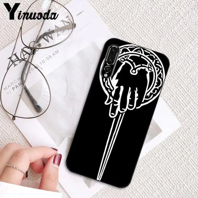 Yinuoda Valar Morghulis логотип Игра престолов чехол для телефона для huawei P20 P30 P20Pro P20Lite P30Lite P Smart P10Lite - Цвет: A14