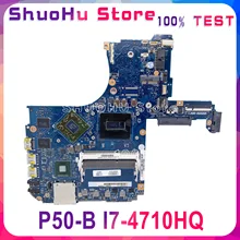P55T-B P50-B MOTHERBOARD For Toshiba P50-B P55T-B Motherboard I7-4710HQ/I7-4700HQ CPU R9-M265X GPU H000075410 original tested
