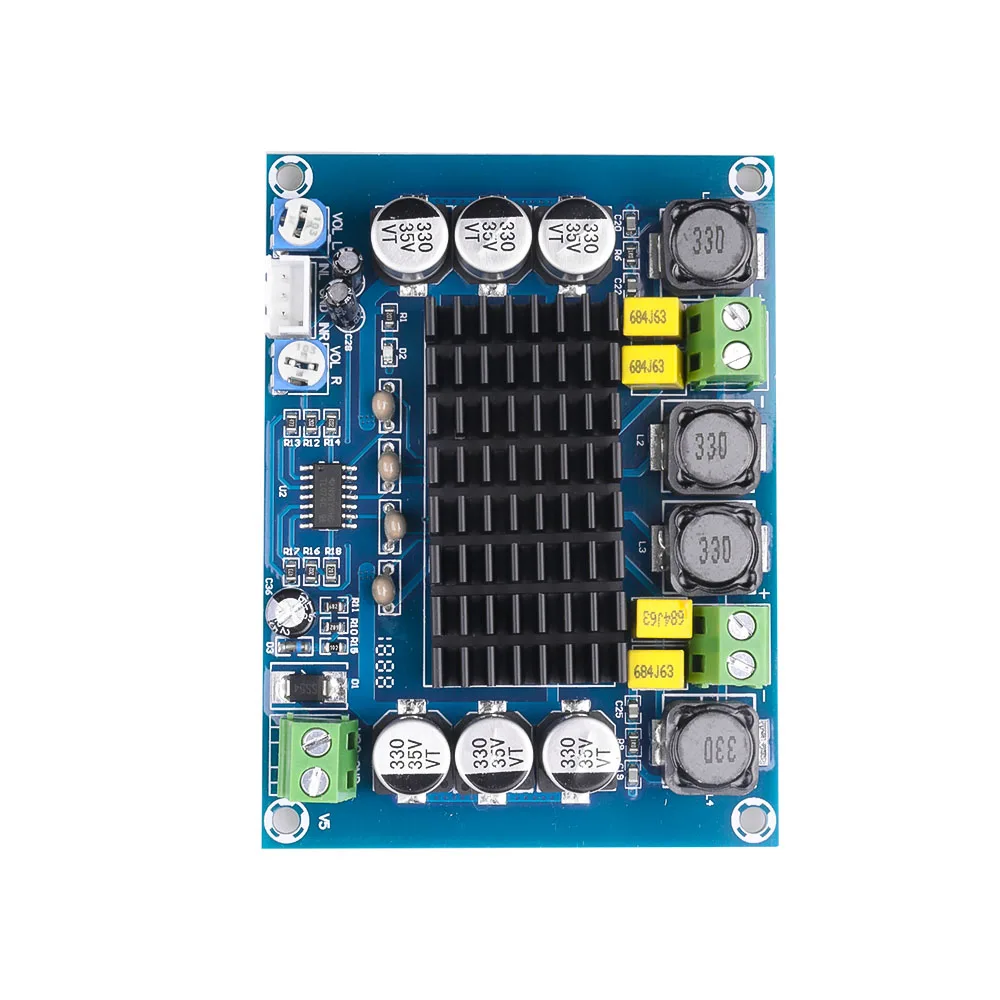 Kebidumei 120w Mais 120w Duplo-canal Estéreo de Alta Potência Amplificador de Potência de Áudio Digital Placa Cs8673 Amplificadores - Image 3