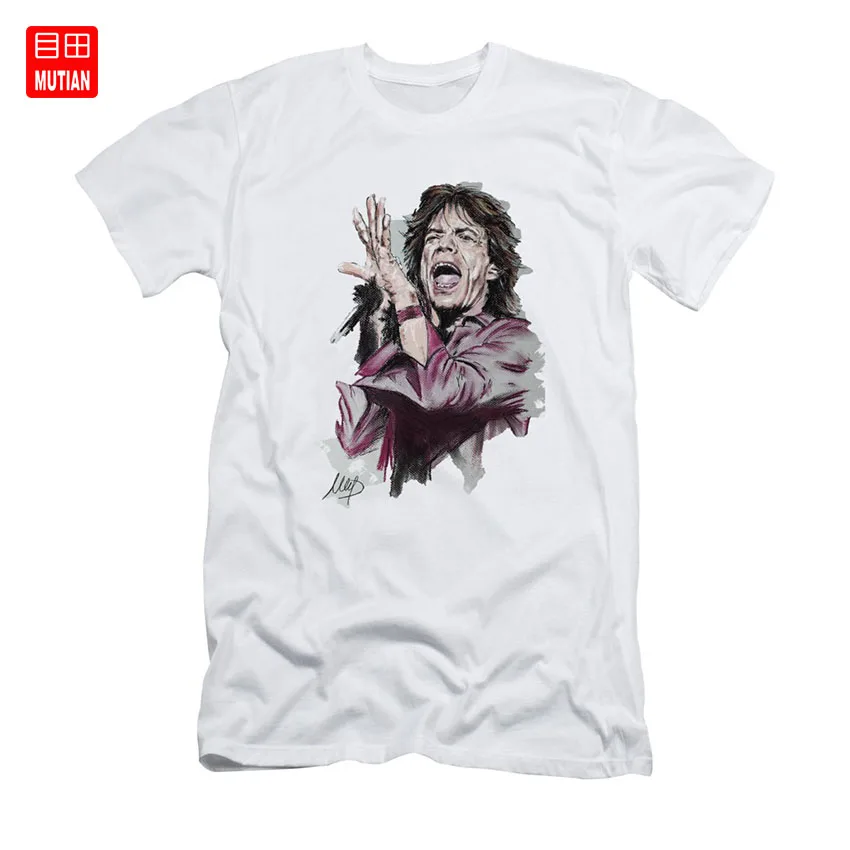 Jagger футболка mick jagger singer rock музыкант музыка | Мужская одежда