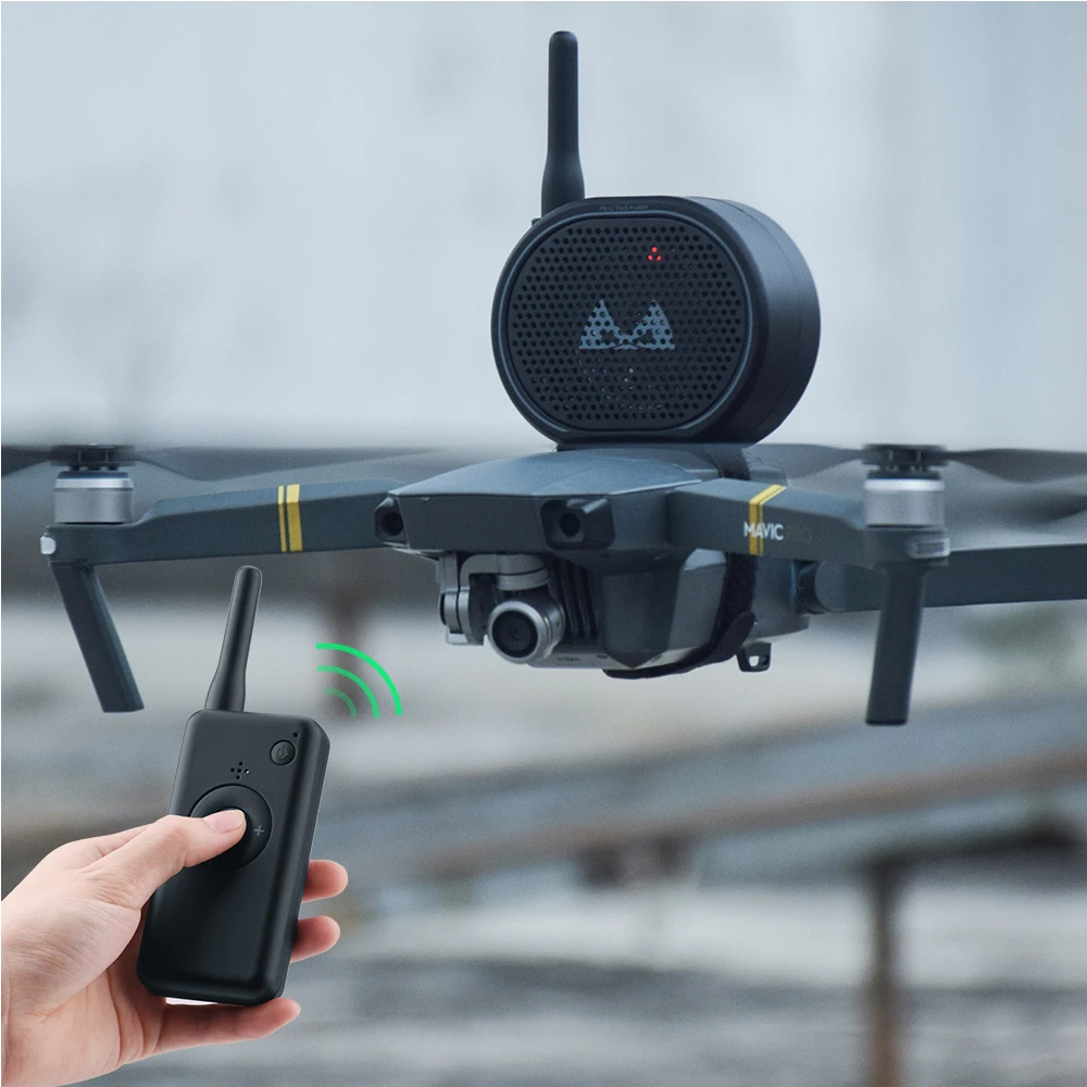 Для DJI Drone Speaker USB зарядка пульт дистанционного управления для Megaphone Mavic air/air 2/mini/2/pro