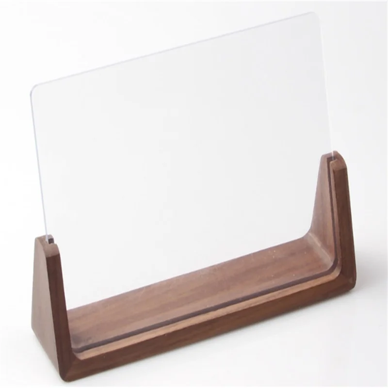Acrylic Photo Frame Wooden Photos Frame Nordic Photo For Wedding Picture Desktop Office Decor wood photo frame photo frame wood frame wood picture frame
