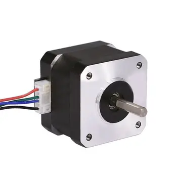 

NEMA 17 Stepper Motor 12V 0.4A For 3D Printer Extruder CNC Reprap 36oz-in 26Ncm Durable And Practical To Use