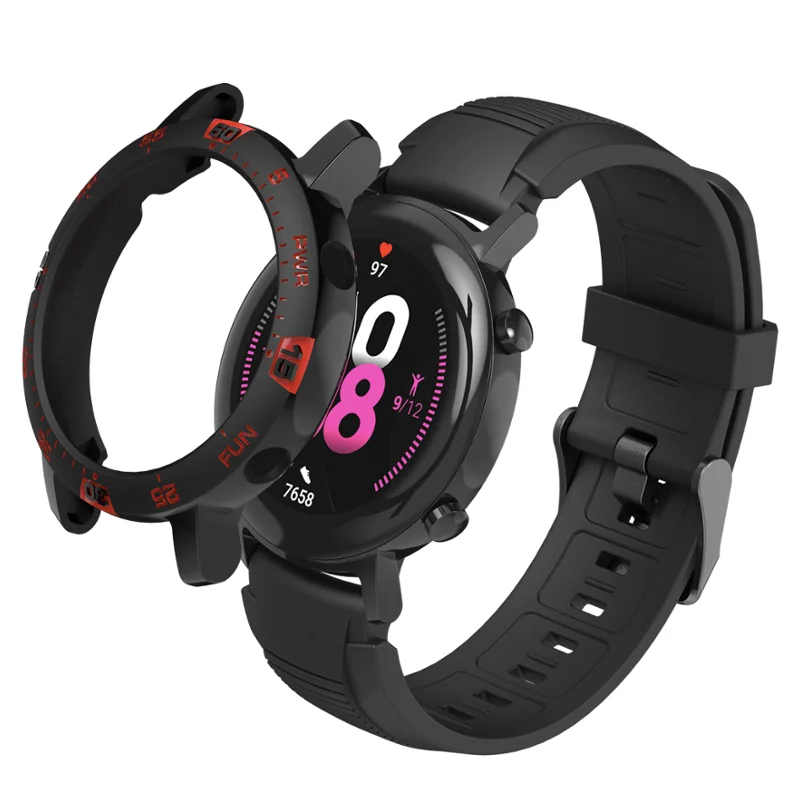 

New Protector Watch Case For Huawei GT2 42mm Case Soft TPU Watch Cover Bumper Shockproof Case For GT 2 42mm Shell