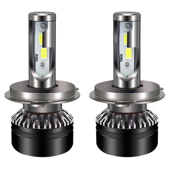 

H4/Hb2/9003 Headlight Bulbs Conversion Kit,D6 Series Csp Chips High Beam Light Bulb- 6000Lm 6000K Xenon White (2Pcs)