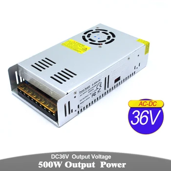 

DC Power Supply 12V 18V 24V 30V 36V 42V 48V 60V 500W Transformers 220V 110V AC DC12V DC24V SNPS For CCTV Lamp CNC Router Stepper