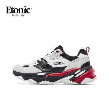 

ETONIC Dad Shoes Men Retro Chunky Sneakers Light Breathable Sport Thick Sole Running Shoes Platform Sneakers Chunky Shoes Man