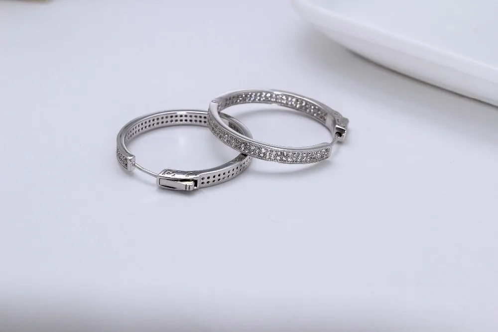 silver round earrings (4)