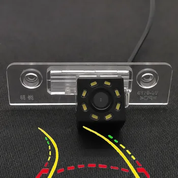 

170D Dynamic Trajectory Tracks HD Car Rear View Backup Camera For Skoda Octavia 5 A5 2008 2009 2010 2011 2012 2013 2014 2015