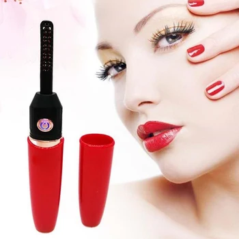 

Portable Electric Eyelash Curler 10s Heating Up Long-lasting Styling Long Lasting Natural Curled Eyelashes Curling Tool Makeup