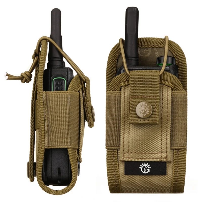 Military Airsoft Tactical Molle Radio Pouch Walkie Talkie Wasit Bag Holder Pocket Bag Army Shooting Hunting Magazine Mag