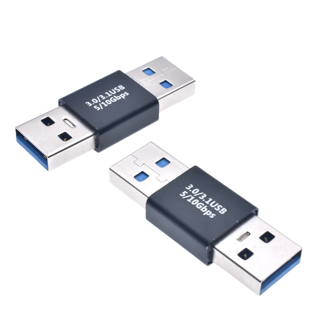 Usb-3-0-Connector-USB-3-0-Type-A-Male-to-Male-Plug-Adapter-Converter ...