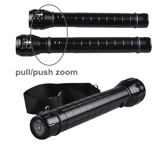 TMWT Heavy Duty большой Torch Light XP-E Q5 привели фото лампы D Размеры Батарея металлический отражатель зум Фонари фонарик