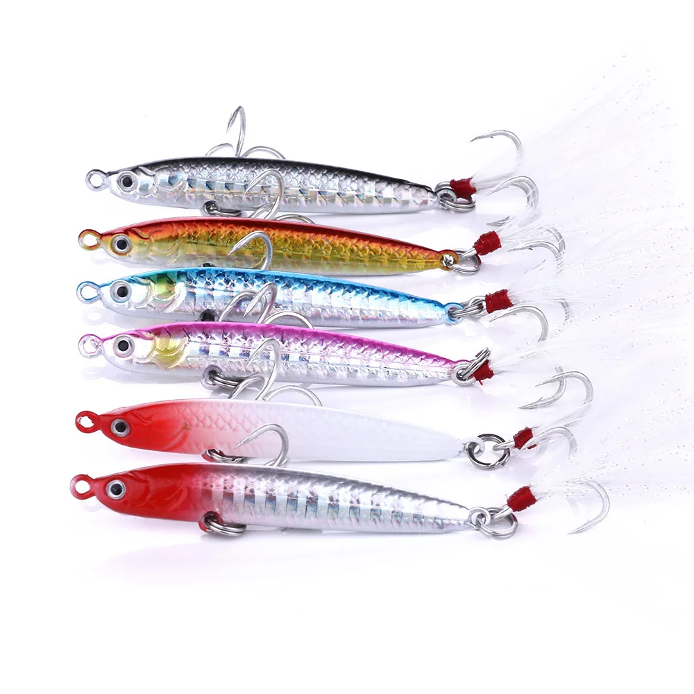 

Metal Iron Plate Lead Fish 16G/21G/32G Blood Slot Hook Configuration