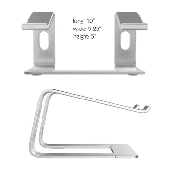 

2020 New Portable Laptop Stand Aluminum Alloy Notebook Bracket Riser Holder for Macbook Air Pro Chromebook