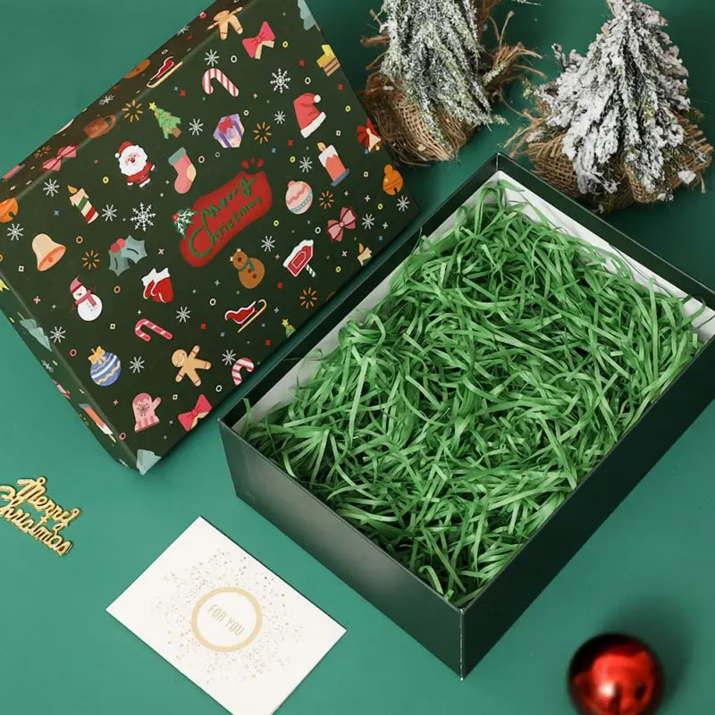 Merry Christmas Упаковка конфет драже подарочные коробки олень& Рождественская елка упаковочные коробки для гостей Подарочная сумка Noel новогодние вечерние сувениры для детей