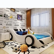 1,2 м/1,35 м/1,5 м/1,8 м детская кровать с матрасом прикроватный шкаф домашняя кровать детская мебель для спальни дизайн автомобиля твердая древесина кожа