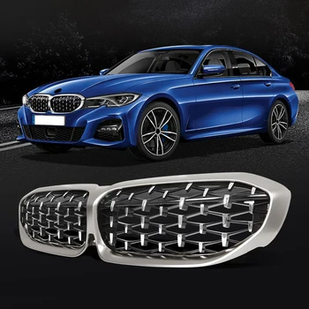 

New 3 Series Meteor Style Replacement Grille Car Front Grill Kidney Grills For BMW G20 G28 330 335 340 2018-2020 Car Accessories