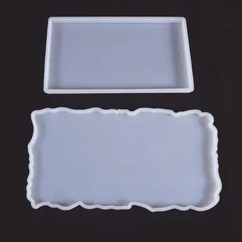 

Crystal Epoxy Resin Mold Fruit Plate Casting Silicone Mould Handmade DIY Crafts