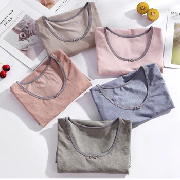 

2020 new modal thermo thermal wear sexy underwear women lingerie set womens winter clothing warm clothes long johns for langerie