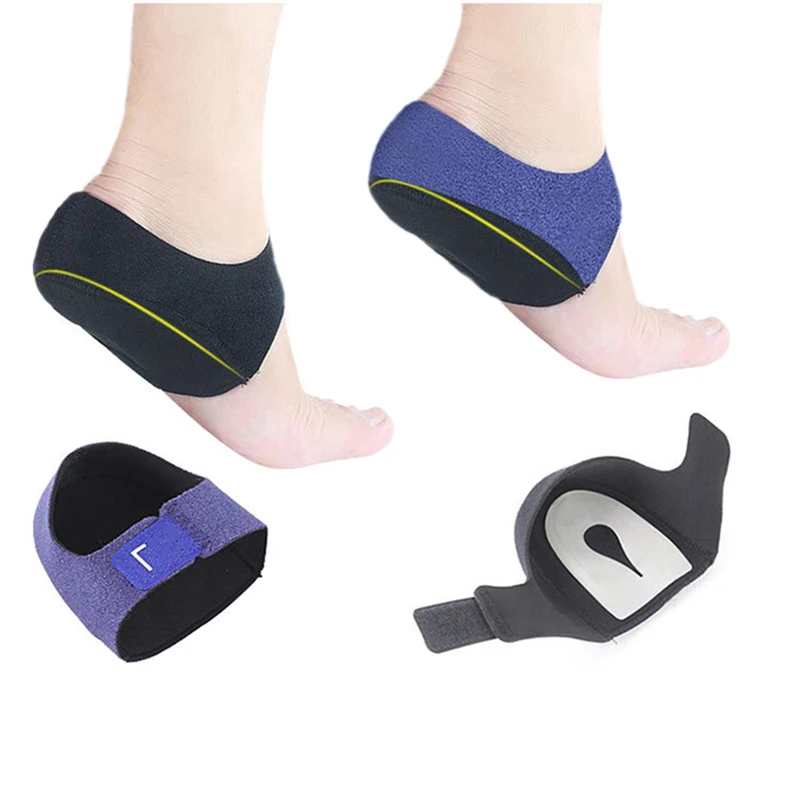 Unisex Gel Heel Pad Thickening Warm and Shock Absorption Alleviates Pain Foots Achilles Tendonitis Insole Posture Corrector | Красота и